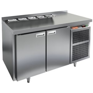 Стол холодильный для салатов HiCold SL2-11GN (1/6) без крышки