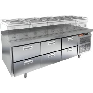 Стол холодильный среднетемпературный HiCold GN 222/TN LT SH