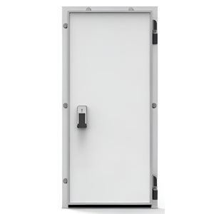 Дверь холодильная распашная одностворчатая НТ-РДО-900*1800/80 (с металлической рамой)