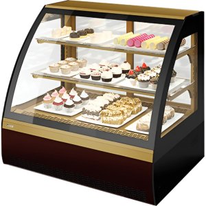 Витрина кондитерская Chilz VETE 90 М шоколад, золотой глянец