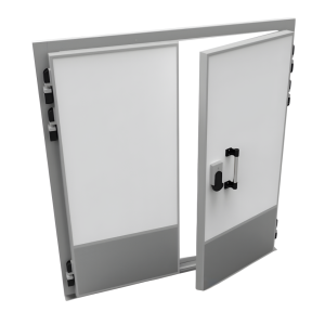 Дверь холодильная распашная двустворчатая НТ-РДД-2400*3000/120 - Изображение 4