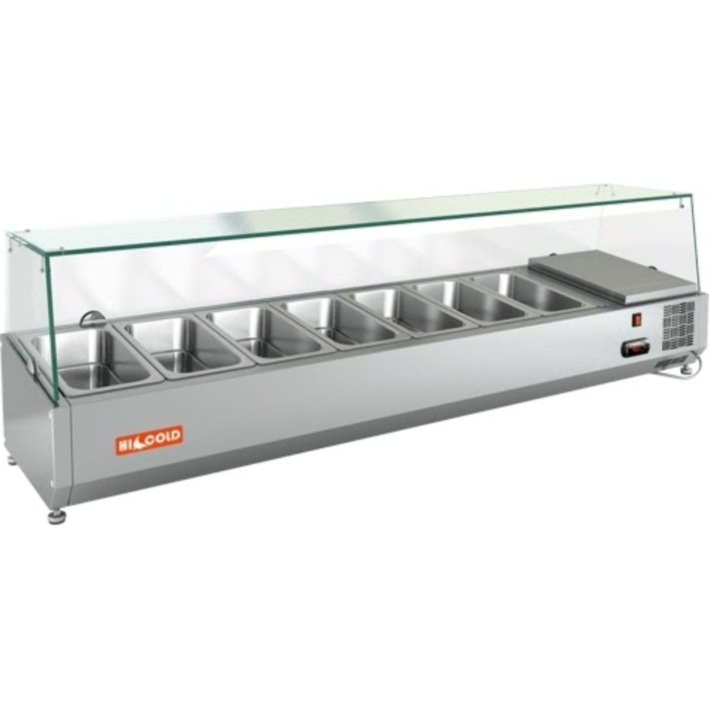  Витрина холодильная для ингредиентов HICOLD VRX 1600 1/3