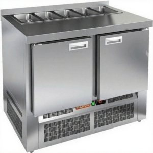 Стол холодильный для салатов HiCold SLE2-11SN (1/6) без крышки