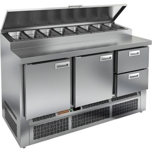 Стол холодильный для пиццы HiCold PZE1-112GN (1/3)