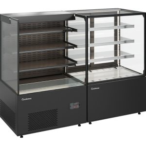 Витрина кондитерская Carboma KC71-110 VV 0,9-2 (9005) открытая - Изображение 2