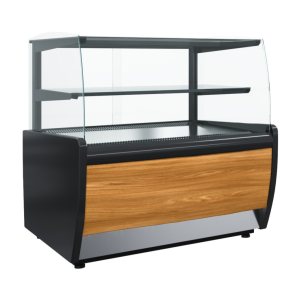 Витрина кондитерская Carboma K70 VM 1,3-12 Light Паттерн (0107 Ольха)