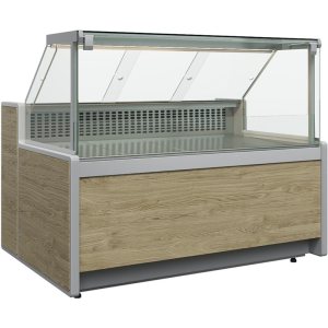 Витрина нейтральная Carboma GC111 N 1,25-1 (1010 (Мариель)) (газлифт, без боковин)