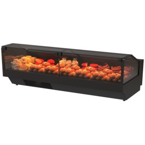 Витрина холодильная Kifato Берлин 2500 Self (встроенный агрегат)