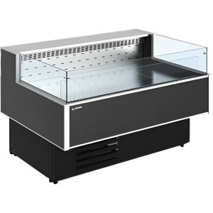 Витрина холодильная CRYSPI Gamma Quadro Self Fish 1200 (с боковинами)