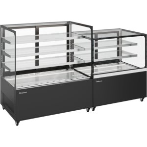 Витрина кондитерская Carboma KC71-110 N 1,2-1 (9005) нейтральная - Изображение 3