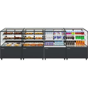 Витрина кондитерская Carboma KC71-110 N 1,2-1 (9005) нейтральная - Изображение 7